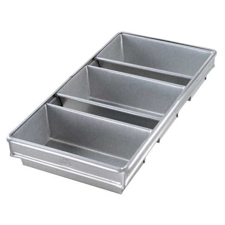 Bread Pan, 3-Strap, 8-1/2x4-1/2 MPN:44235