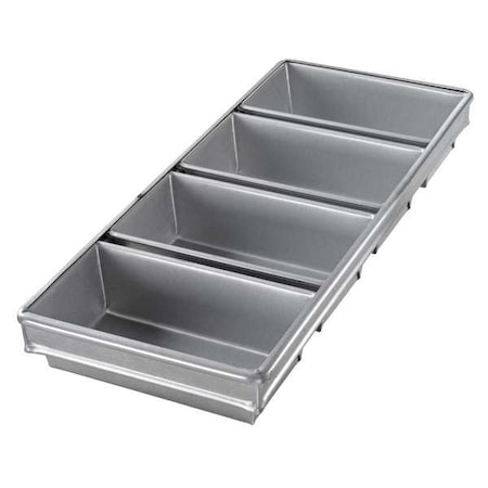 Bread Pan, 4-Strap, 8-1/2x4-1/2 MPN:44245