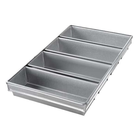 Bread Pan, 4-Strap, 12-1/4x4-1/2 MPN:44945