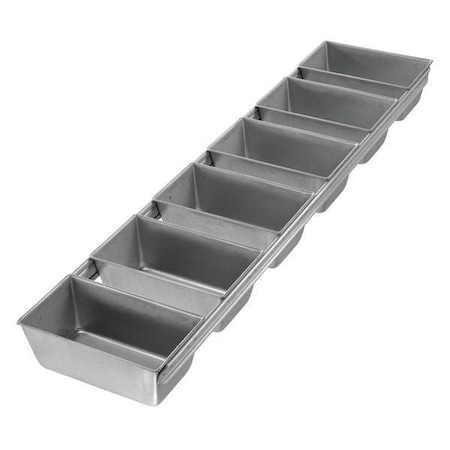 Bread Pan, 6-Strap, 5-5/8x3-1/8 MPN:46925