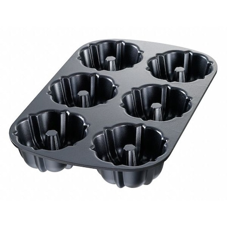 Cake Pan, 4 Inch, 6 Molds MPN:50624