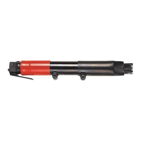1/8 Inch X12 Air Needle Scaler, Stroke 1.18 in, Bore Diameter 0.71 in - 3800 Blow Per Minute MPN:B15M