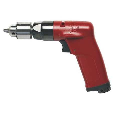 Air-Powered Drill, 1/4 in, NPT, Keyed MPN:CP1014P24