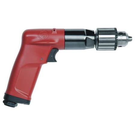 Air-Powered Drill, 1/4 in, NPT, Keyed MPN:CP1014P45
