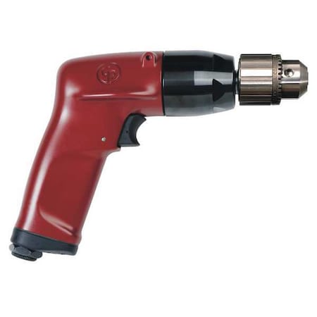 Air-Powered Drill, 1/4 in, NPT, Keyed MPN:CP1117P60