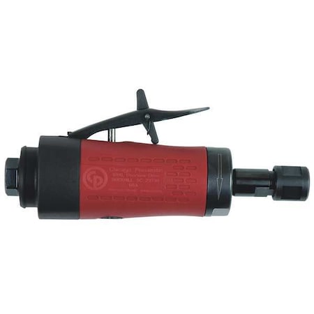 Straight Die Grinder, 1/4 in NPT Female Air Inlet, 1/4 in Collet, Heavy Duty, 30, 000 RPM, 0.4 hp MPN:CP3000-330R