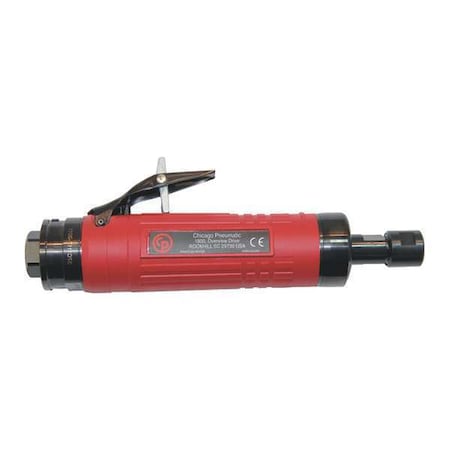 Angle Air Die Grinder, 3/8 in Air Inlet, 1/4