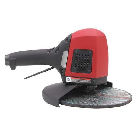 Vertical Angle Grinder, 1/2 in NPT Female Air Inlet, Heavy Duty, 6, 500 RPM, 4.0 hp MPN:CP3349-SALAVEL
