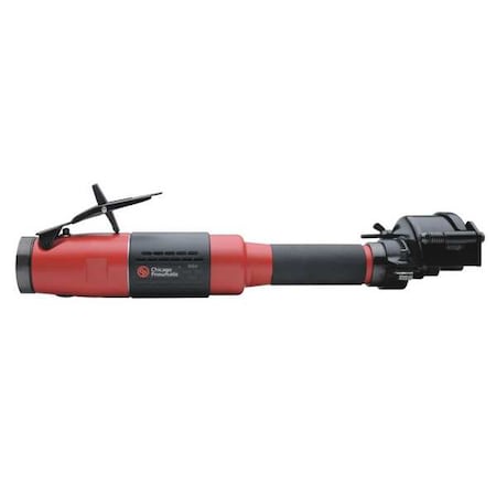 Extended Straight Wheel Grinder, 3/8 in NPT Female Air Inlet, 1/4