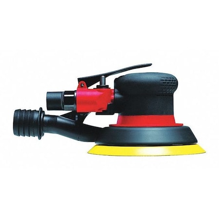 5 Inch Air Random Orbital Sander, Central Vac, Hook & Loop, 5 Pad Holes, 0.28 HP / 210 W - 12000 RPM MPN:CP3514