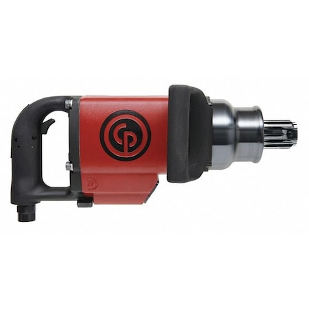 No 5 Spline Air Impact Wrench, D-Handle, Max Torque Reverse 3600 ft. lbf, 3500 RPM, 2-Jaws MPN:CP6120-D35L