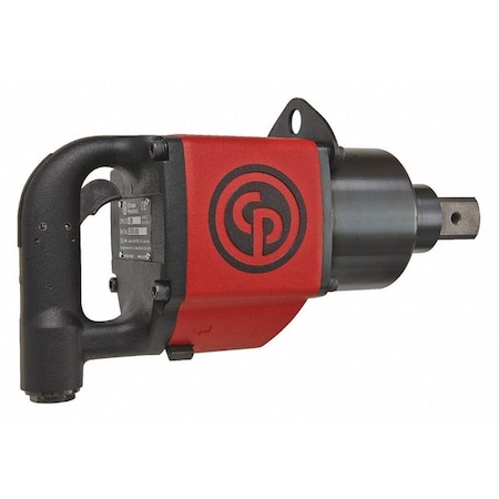 No 5 Spline Air Impact Wrench D-Handle, Max Torque Reverse 5900 ftlbf, 2800 RPM, Pinless Rocking Dog MPN:CP6135-D80L