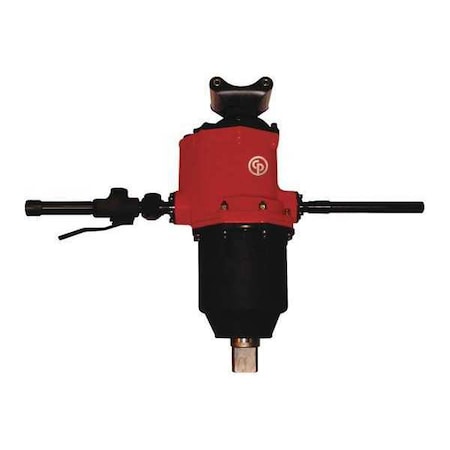 2-1/2 Inch Air Impact Wrench T-Handle, Max Torque Reverse 18400 ft. lbf, 3000 RPM, Dbl Rocking Dog MPN:CP6240-T120