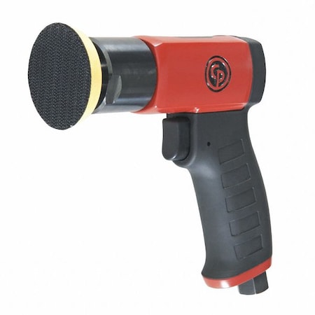 3 Inch (75 mm) Air Polisher, Pistol Handel, Hook & Loop - 2500 RPM MPN:CP7201