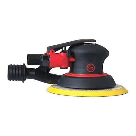 6 Inch Air Random Orbital Sander, Central Vac, Hook & Loop, 6 Pad Holes, 0.28 HP / 210 W - 12000 RPM MPN:CP7215CVE