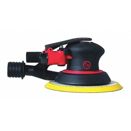 6 Inch (150 mm) Air Random Orbital Sander, Non-Vacuum, Hook & Loop, 0.28 HP / 210 W - 12000 RPM MPN:CP7225E-3