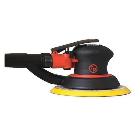 6 Inch Air Random Orbital Sander, Self Vac, Hook & Loop, 6 Pad Holes, 0.28 HP / 210 W - 12000 RPM MPN:CP7255SVE