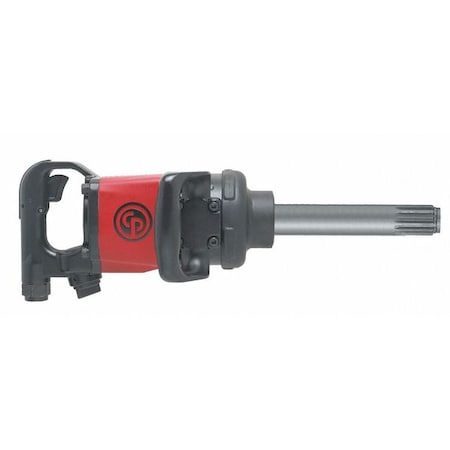 N5 Spline Air Impact Wrench, 6 in Ext Anvil, D-Handle, Torque 1920lbft, 5200RPM, Pinless Rocking Dog MPN:CP7782-SP6