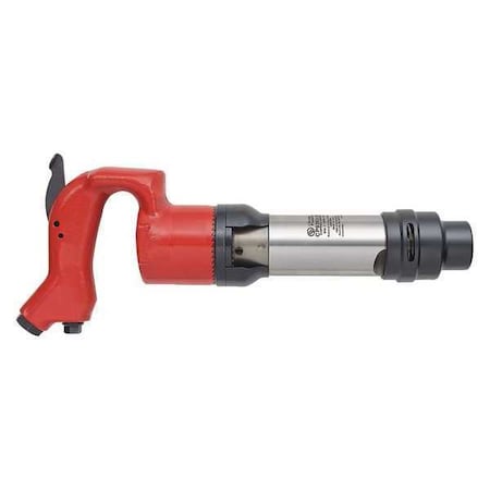 0.68 Inch Air Chipping Hammer, Round Shank, Stroke 2.52 in, Bore Diameter 1.14 in - 1750 BPM MPN:CP9363-3R