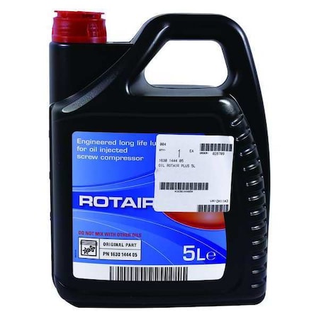 Compressor Oil, 1.32 gal, Bottle, 15 SAE MPN:1630144405