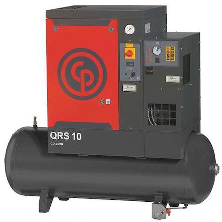Rotary Screw Air Compr, Dryer, 10 hp, Horz MPN:QRS 10 HPD
