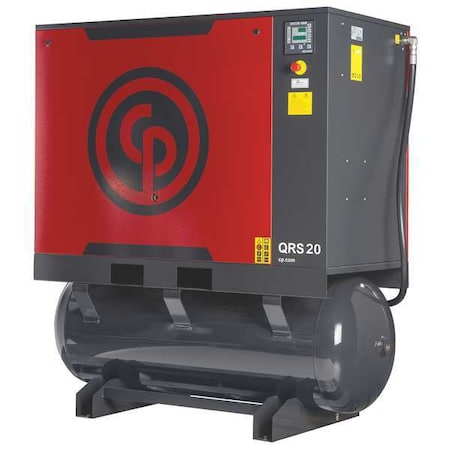 Rotary Screw Air Compr, Dryer, 20 hp, Horz MPN:QRS 20 HPD