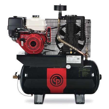 Piston Compressor, 11 HP, Honda, Gas Drive MPN:RCP-1130G
