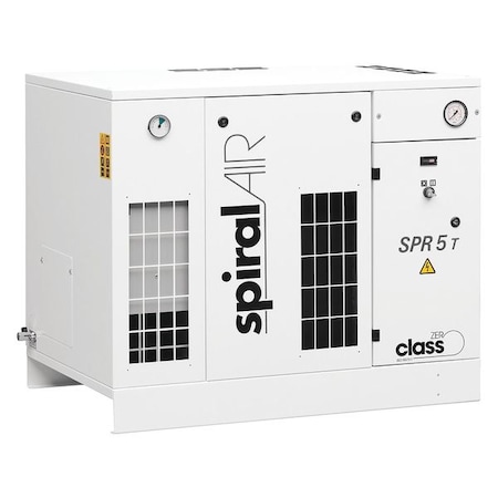 Oil-Free Scroll, 5 HP, 113 psi, Dryer MPN:SPR5 T 113PSI