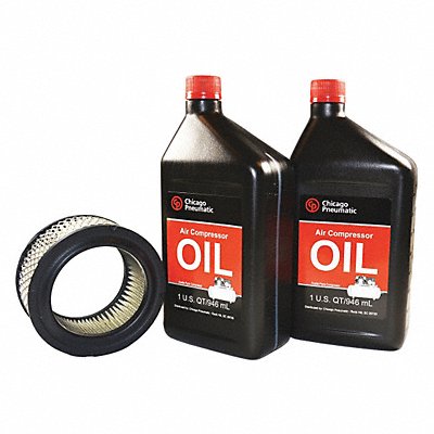 Air Compr Maint Kit Oil Filter 3 Pieces MPN:1312101249