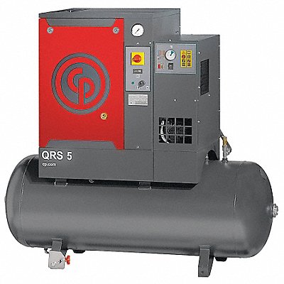 Rotary Screw Air Compr Dryer 5 hp MPN:QRS 5 HPD