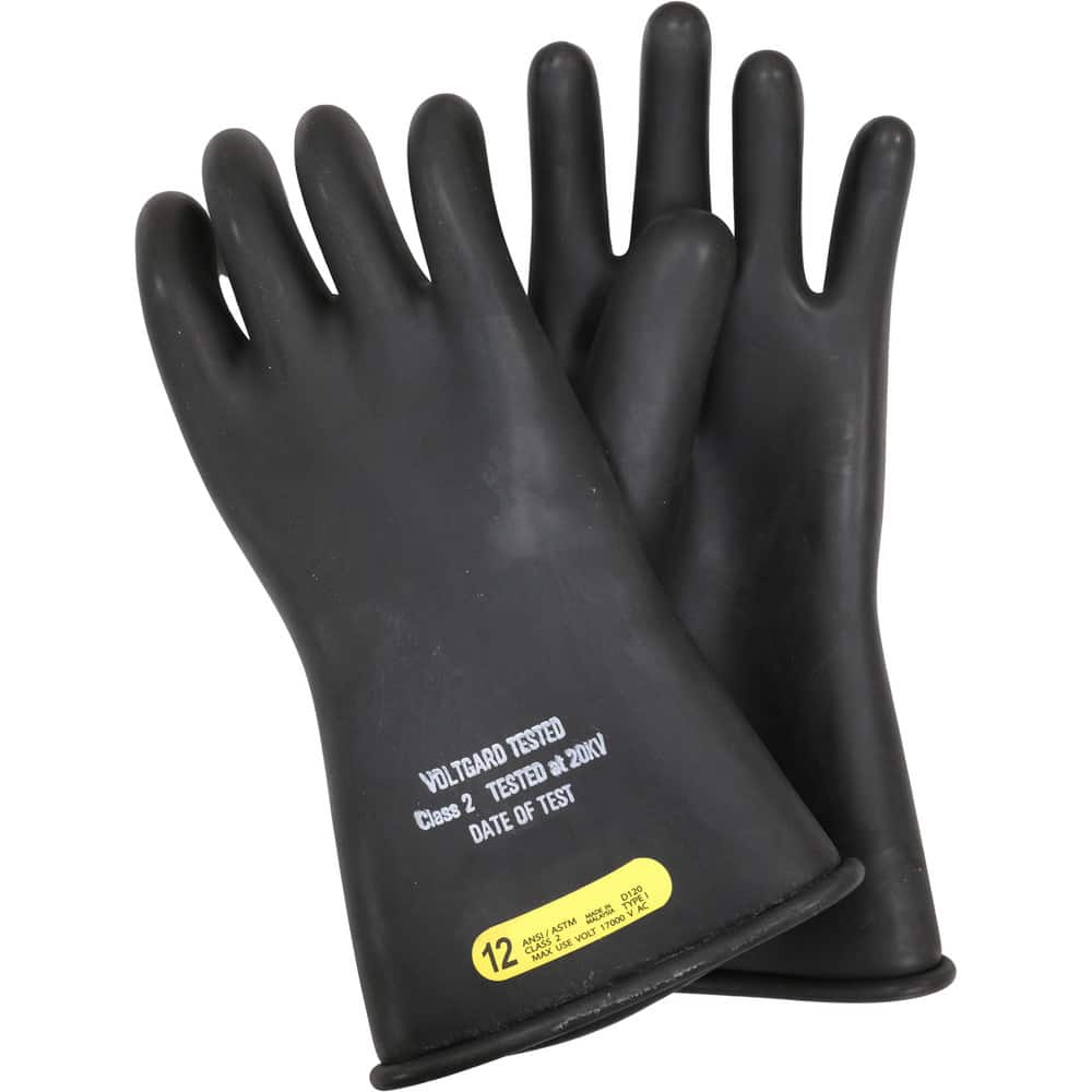 Arc Flash & Flame Protection Gloves; Material Type: Rubber; Coating Material: Uncoated; Maximum Arc Flash Protection (cal/Sq. cm): 2; Coating Coverage: Uncoated; Women's Size: 2X-Large; Men's Size: X-Large; Back Material: Rubber; MPN:LRIG-2-14-11