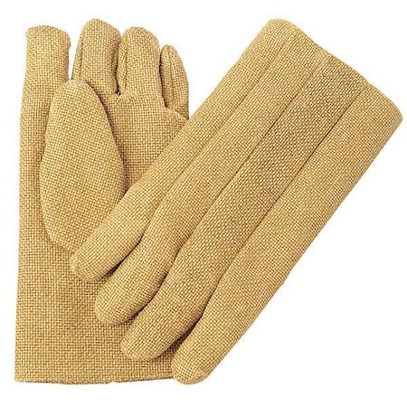 Heat Resistant Gloves, ZetexPlus®, 2000 Degrees F Max Temp., Tan, L, 1 PR MPN:234-ZP