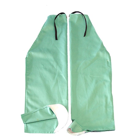 Chaps, Small-XL, 9Oz, Green, Cotton MPN:470-GR