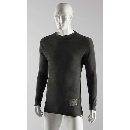 Unisex Flame-Resistant Base Layer Crewneck Shirt, 10 cal/sq cm, XL, Knit Carbonx® MPN:CXA-54C