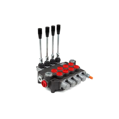 Directional Control Valve, 21 GPM, SAE 10/12 Inlet/Outlet, 4 Spool MPN:220902