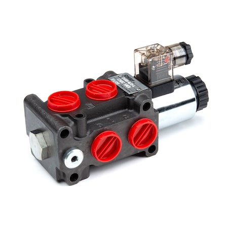 12V DC Stackable Solenoid Operated Circuit Selector Valve, 14 GPM, SAE 8 MPN:220934