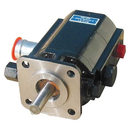 Two Stage Pump, 11 GPM Max, 6 HP Input, 1 Tube Inlet, 1/2 x 1 1/2 Shaft MPN:250092