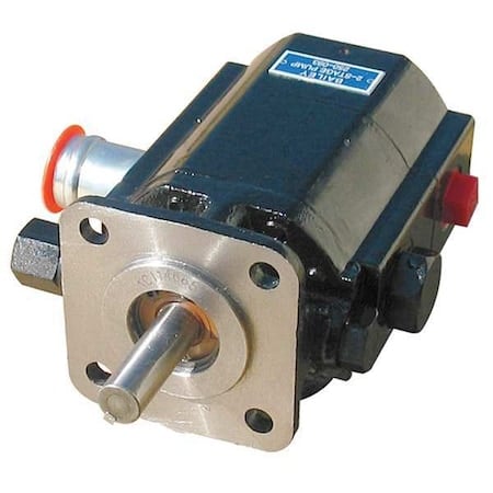 Two Stage Pump, 13 GPM Max, 7 HP Input, 1 Tube Inlet, 1/2 x 1 1/2 Shaft MPN:250093