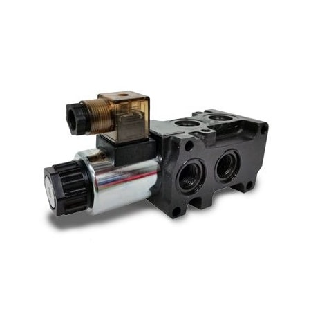 Solenoid Operated Selector Valve, 12 VDC, 13.2 GPM, SAE 8, DSV-62-08-12 MPN:252525