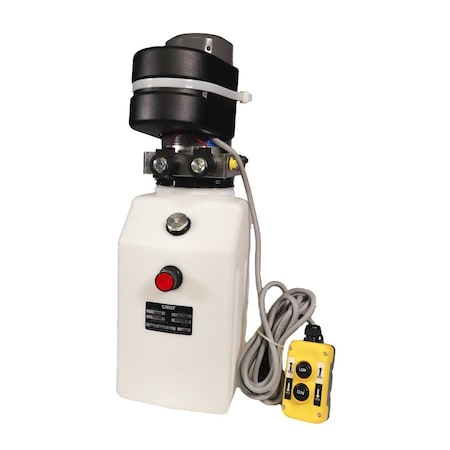 Hydraulic Power Unit 12V DC, Double Acting, 1.2 GPM, SAE 6 Ports, 2800 PSI, 8Qt. Tank MPN:253326