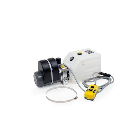 Hydraulic Power Unit 12V DC, Single Acting, 1.2 GPM, SAE 6 Ports, 2800 PSI, 6Qt. Tank MPN:253329