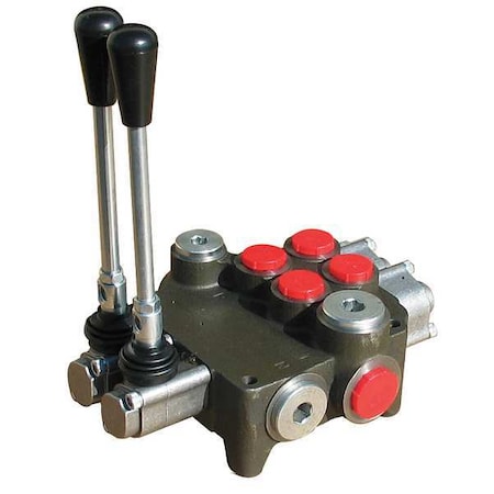 Directional Control Valve, 21 GPM, SAE 10/12 Inlet/Outlet, 2 Spool MPN:2P80