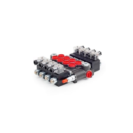 Solenoid Valve 13 GPM, 4 Spool, 12 VDC, Tandem Center MPN:220891
