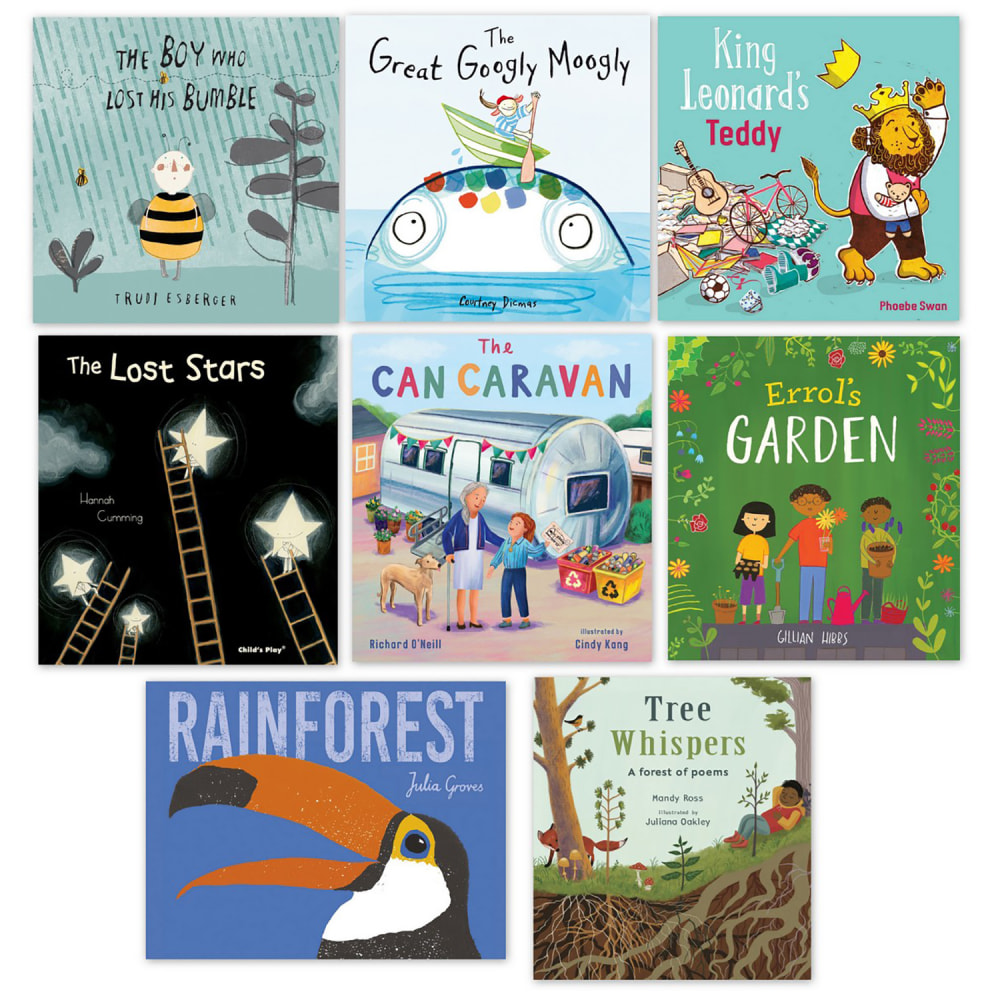 Childs Play Books Friends of the Environment, Set Of 8 Books MPN:CPY9781786289827
