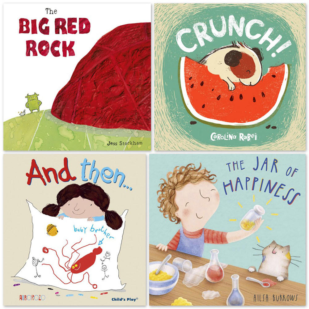 Childs Play Books Sharing, Caring And Friendship Soft Cover 4-Book Set MPN:CPYCPSCF