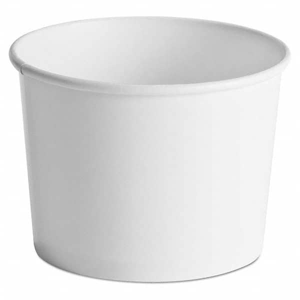 Paper Food Containers, 64 oz, White, 25/Pack, 10 Packs/Carton MPN:HUH60164
