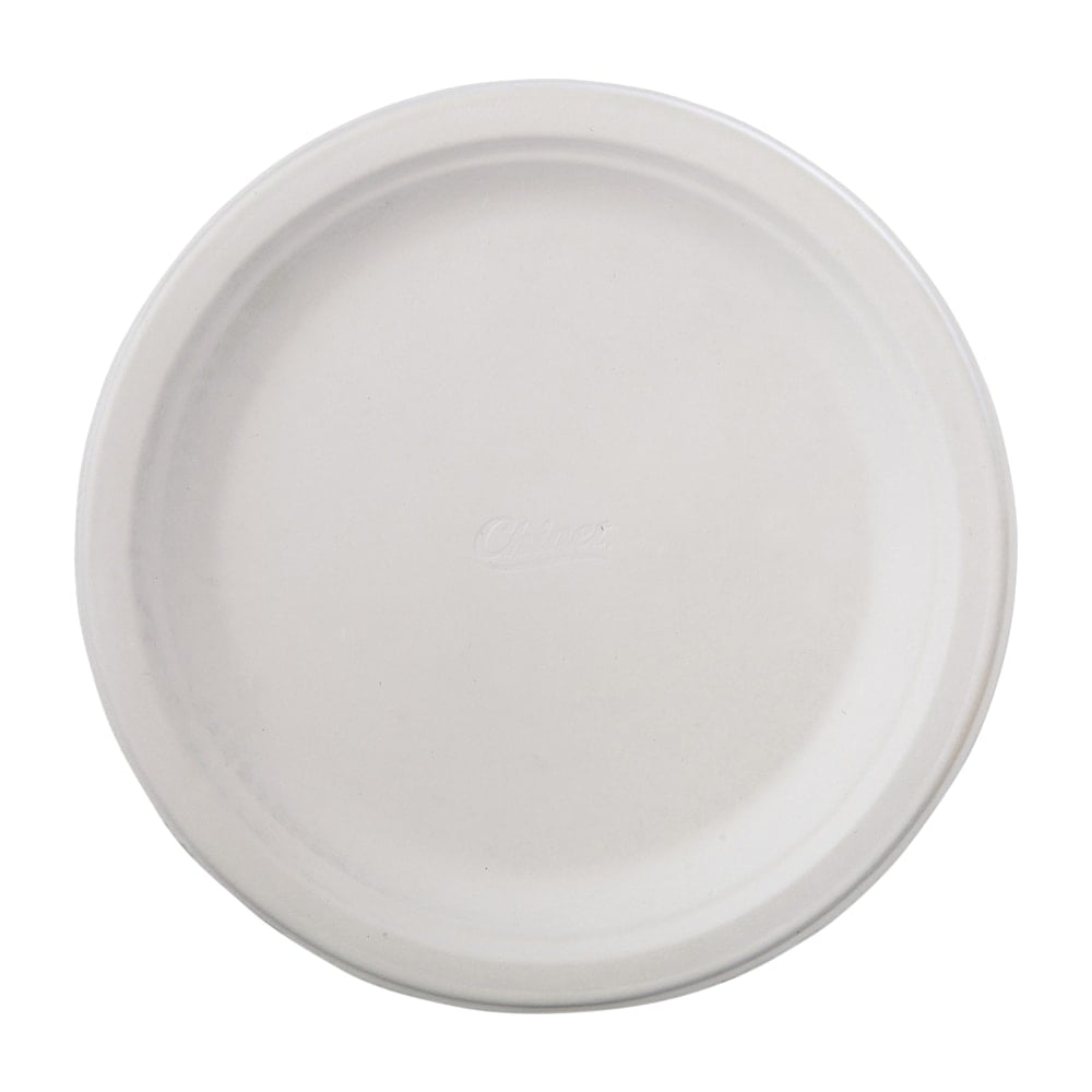 Chinet Classic Paper Plates, 9 3/4in, White, 125 Plates Per Pack, Carton Of 4 Packs MPN:HUH 21232