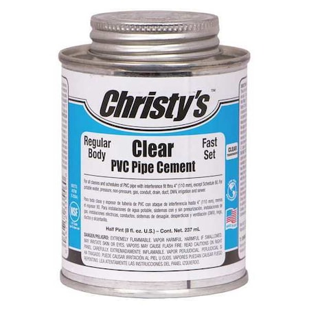 Pipe Cement, Clear, 8 oz. MPN:RH-RCLV-HP-24