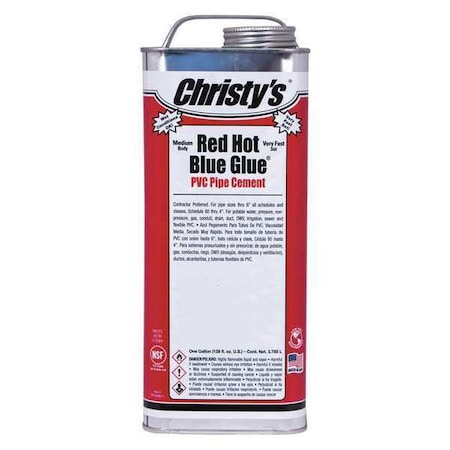 Pipe Cement, Navy, 128 oz. MPN:RH-RHBV-GL-6