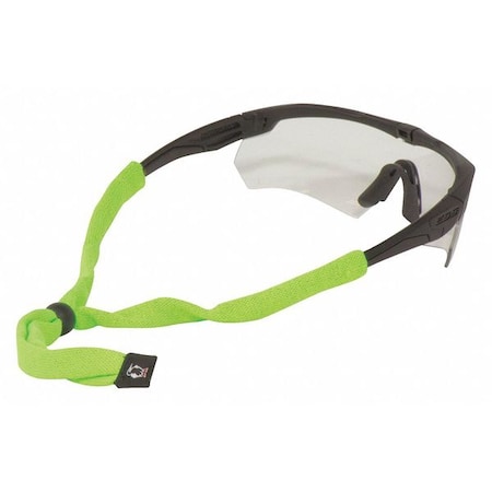 Eyewear Retainer, Neon Green, Adjustable to 28 1/2 in Length, Cotton MPN:12115611
